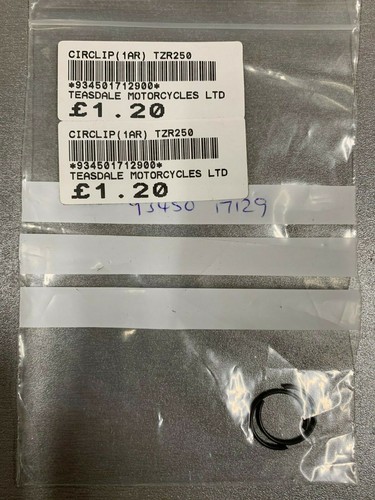 Yamaha genuine circlips 125 - yamaha, dt