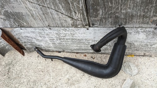 Yamaha dt175 exhaust pipe down - exhaust,