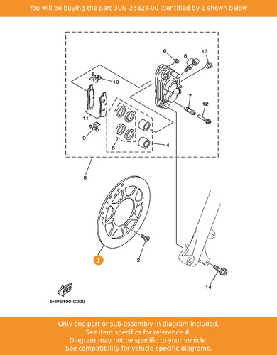 Yamaha disc brake - yamaha,