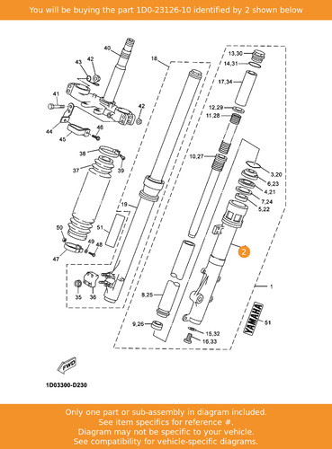 Yamaha tube outer - yamaha, (left)