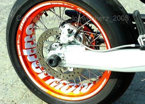 Sticker wheel rim sticker